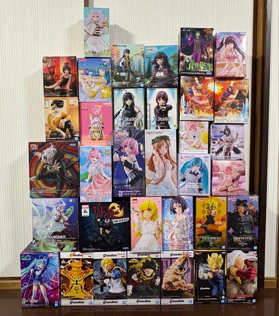 最新プライズフィギュア まとめ売り 34体 170サイズ