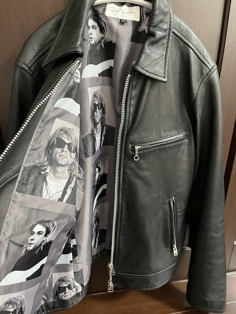 レトログレード×カートコバーン トラッカー ライダース - メルカリ