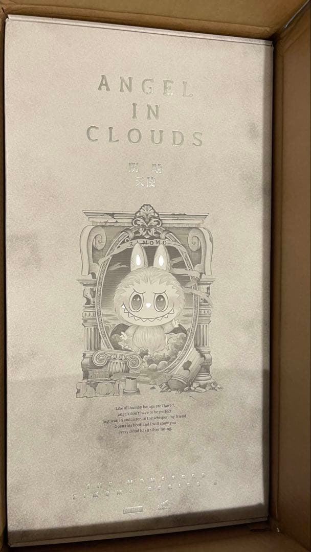 ぬいぐるみ TheMonsters Labubu ZimomoAngel in Clouds