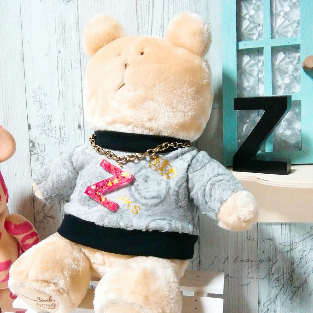 ❣️［16］ぬいぐるみ 洋服 スマイル お座りクマ チャングンソク