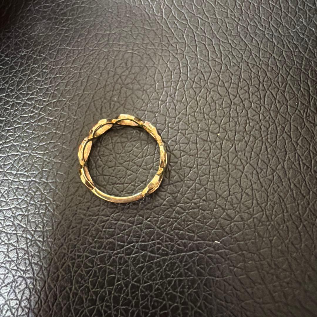 Jouete K10YG ピンキーリング イエローゴールド / 5号