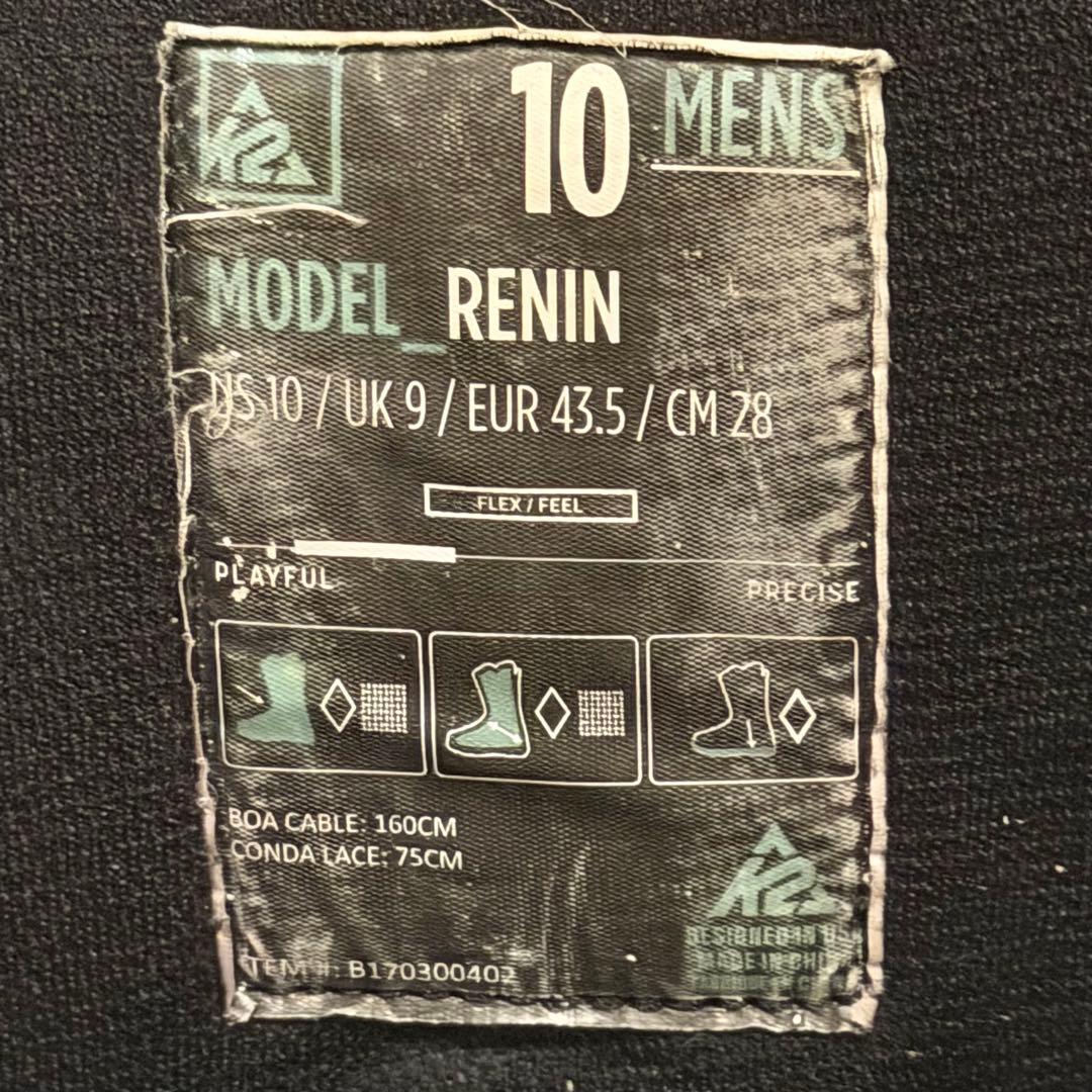K2 RENIN スノーボードブーツ