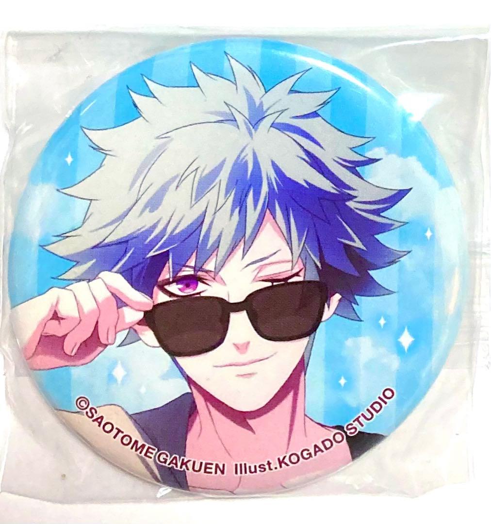 うたプリ 黒崎蘭丸 缶バッジ サングラス スマイルショットver