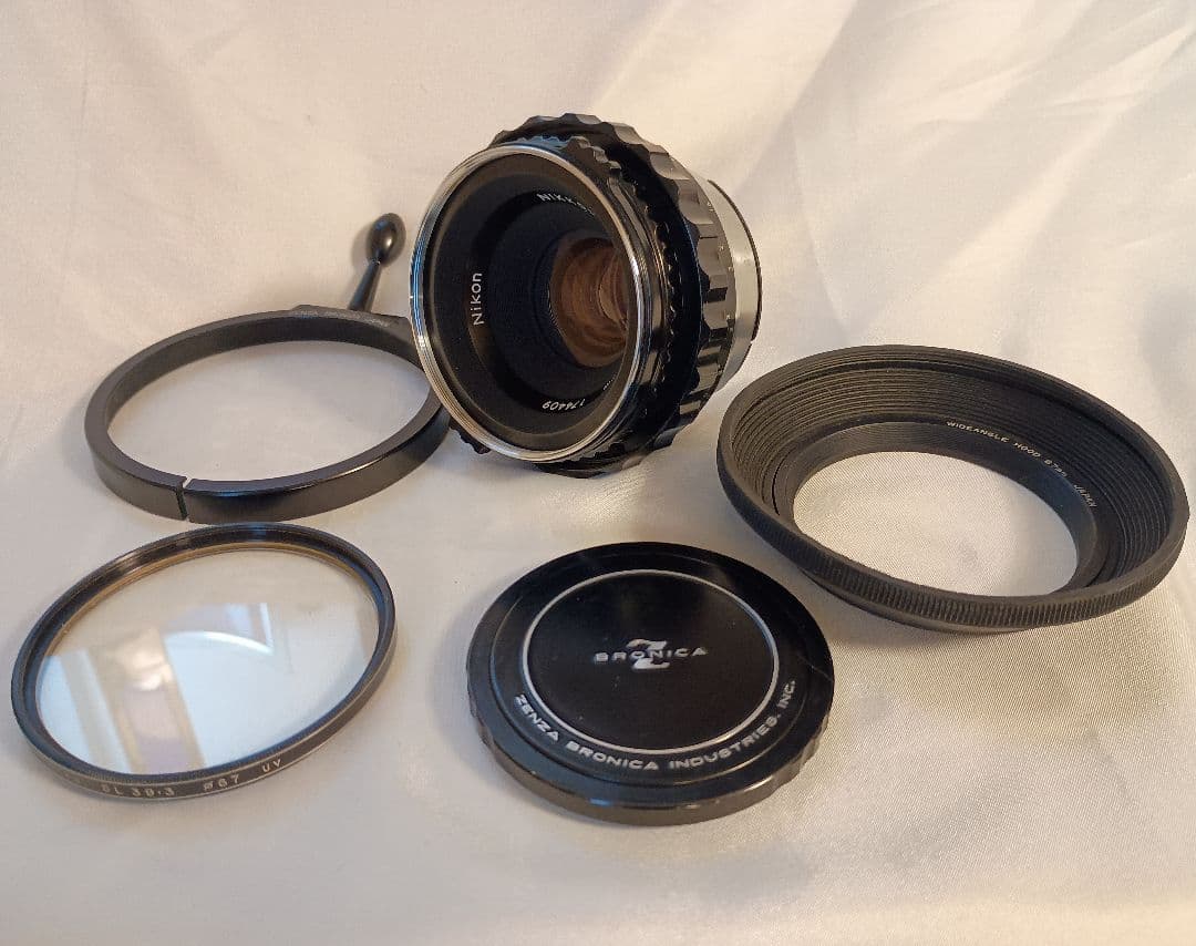 超美品　ZENZA BRONICA 用レンズ 75mm 2.8 Nikon製 超美品 ZENZA BRONICA 用レンズ 75mm 2.8 Nikon製