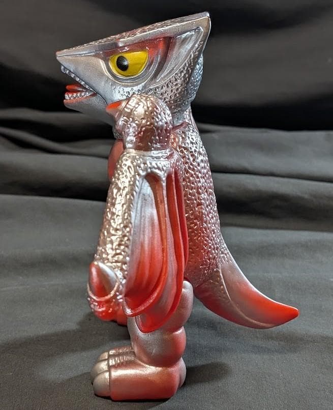 宇宙ギャオス（マルサン）電撃怪獣大作戦ソフビフィギュア