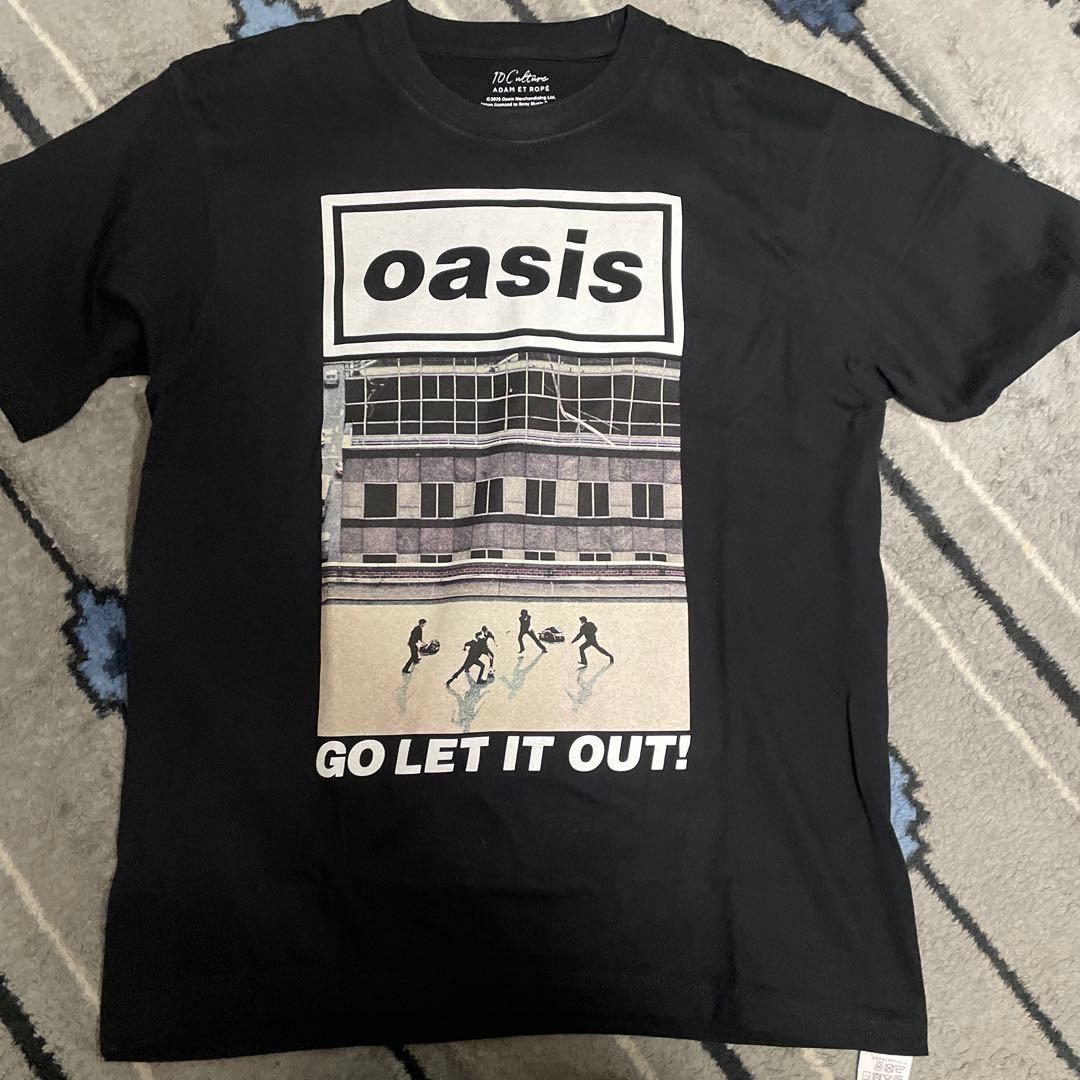 アダムエロペ　oasis Tシャツ go let it out サッカー　25 昨年即完売のoasis 10Culture / ADAM ET ROPE'の25SS新作Tシャツが登場