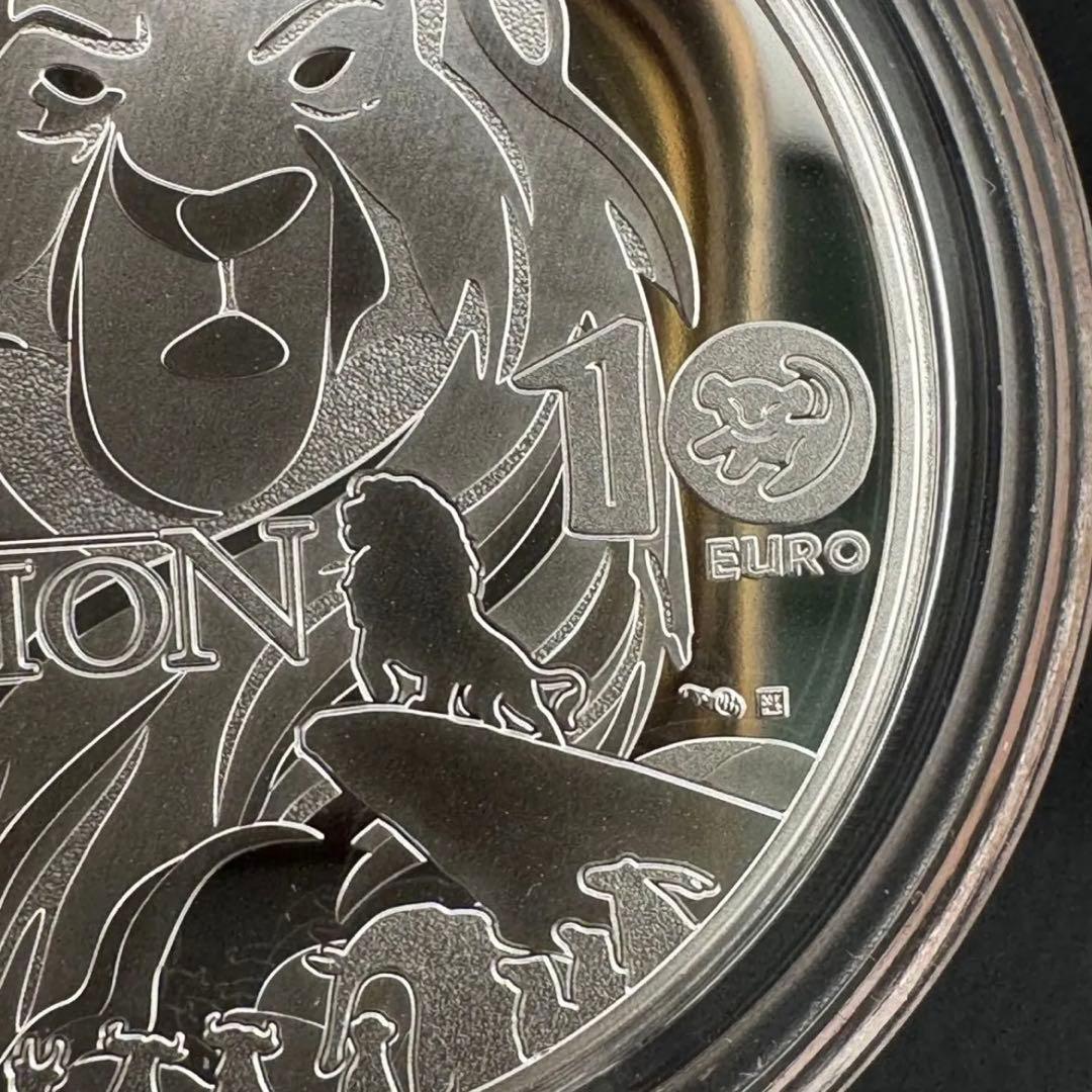 銀貨 ディズニー ライオンキング 30周年 カラー + プルーフ 5000枚限定