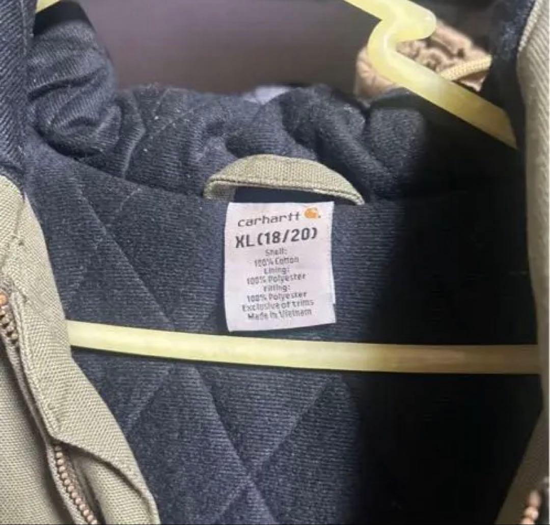 s*m様 Carhartt ジャケット XL オリーブグリーン アクティブジャケ
