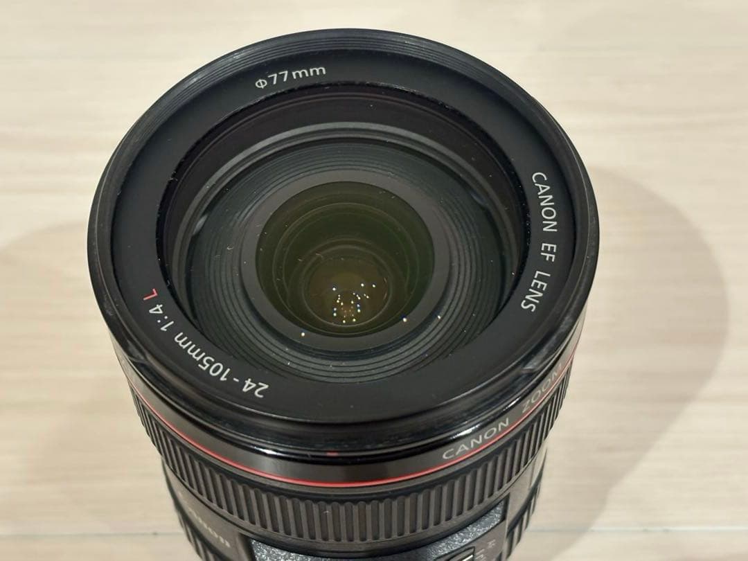 canon EF 24-105mmレンズ、canonEO55ODバッテリー付き canon EF 24