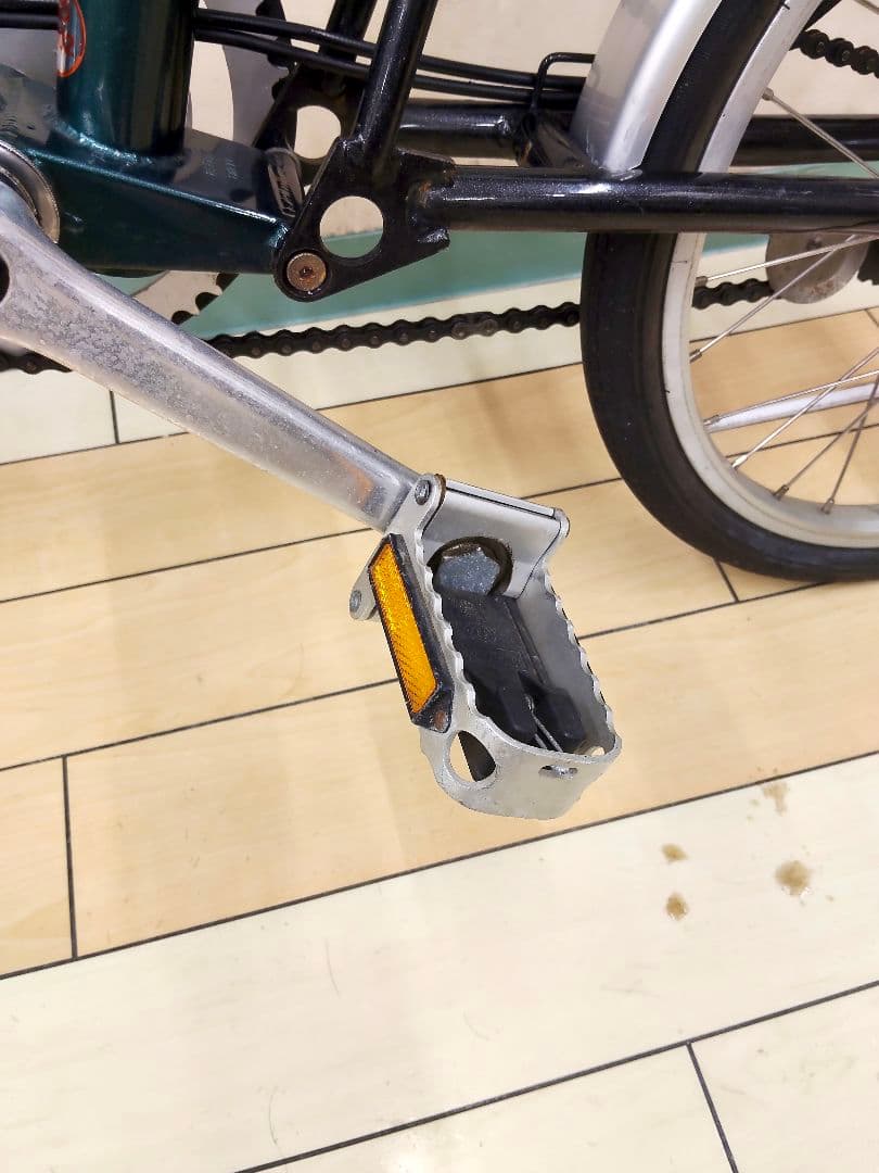 ブロンプトン・BROMPTON 折りたたみ自転車 グリーン