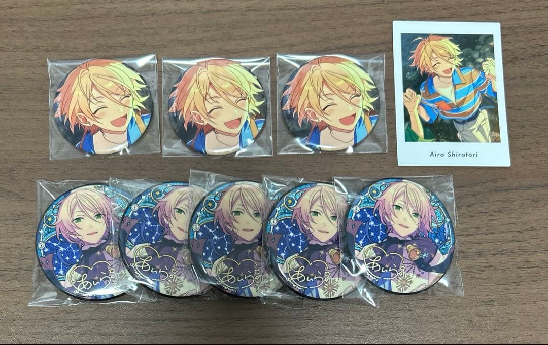 あんスタ 白鳥藍良 ハート缶 缶バッジ 中国 109個 2025年最新】白鳥藍