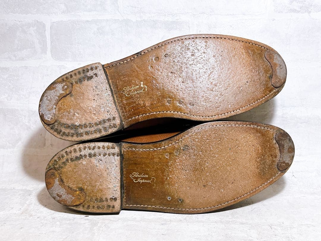 【美品】FLORSHEIM IMPERIAL 70's ヴィンテージ US8.5