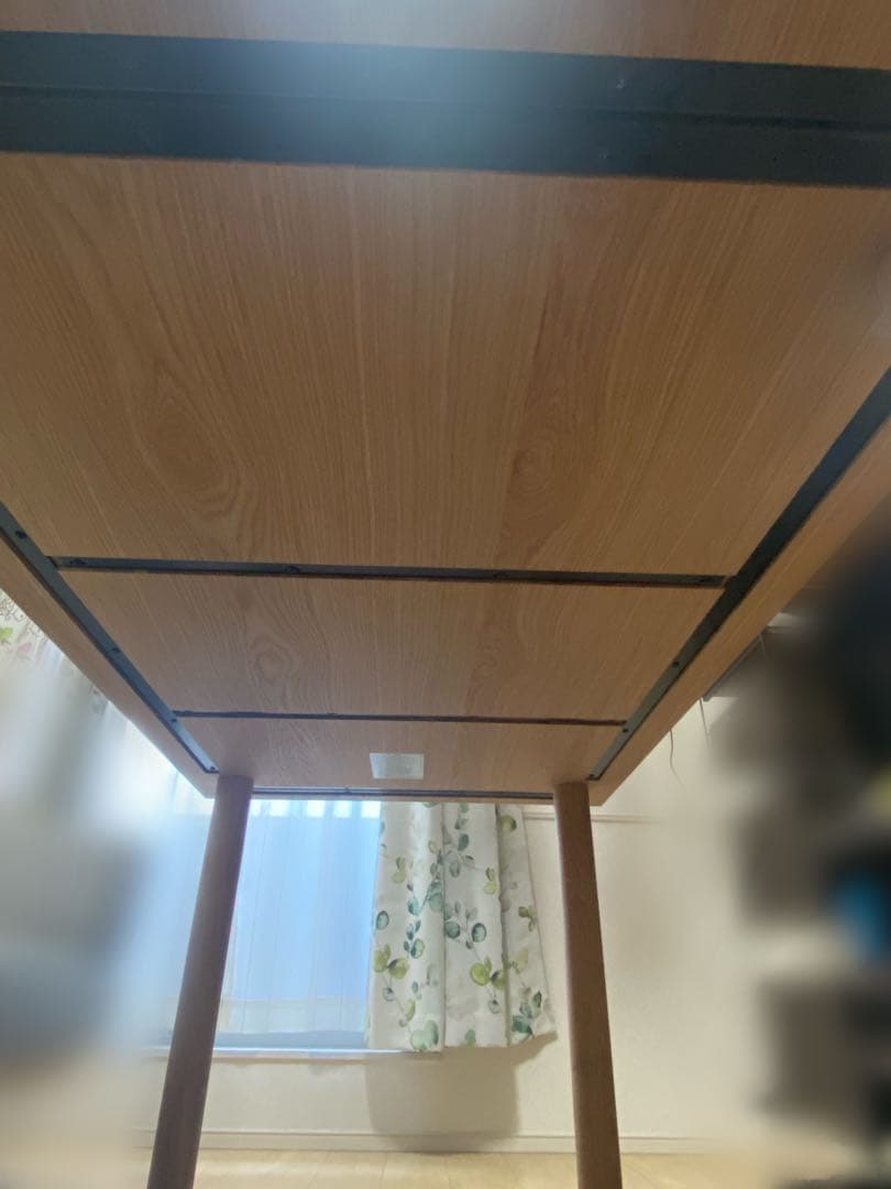 【無印良品】木製テーブル天板＋木製テーブル脚4本組