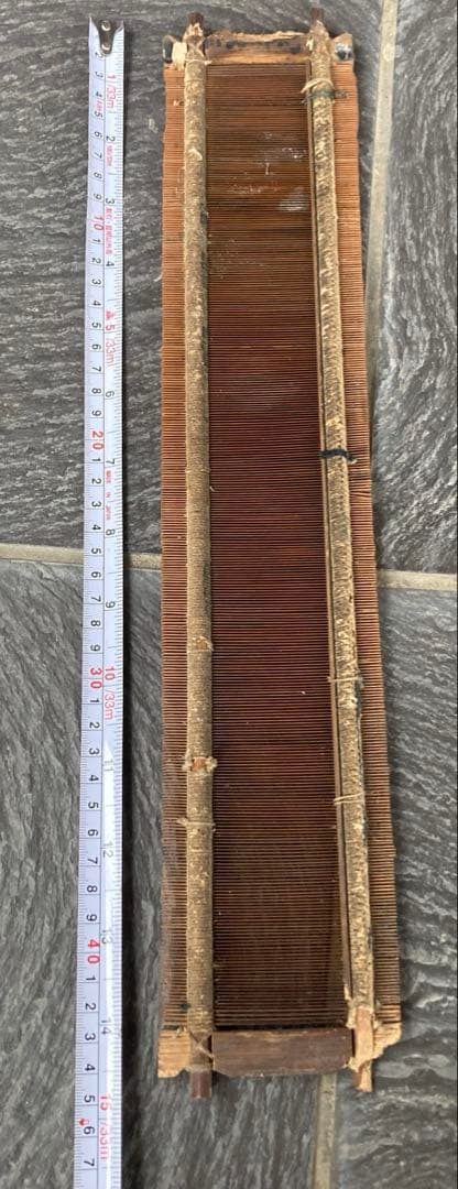 竹筬 竹細工 民芸品 古民具 アンティーク ビンテージ 古道具 機織り 時代物