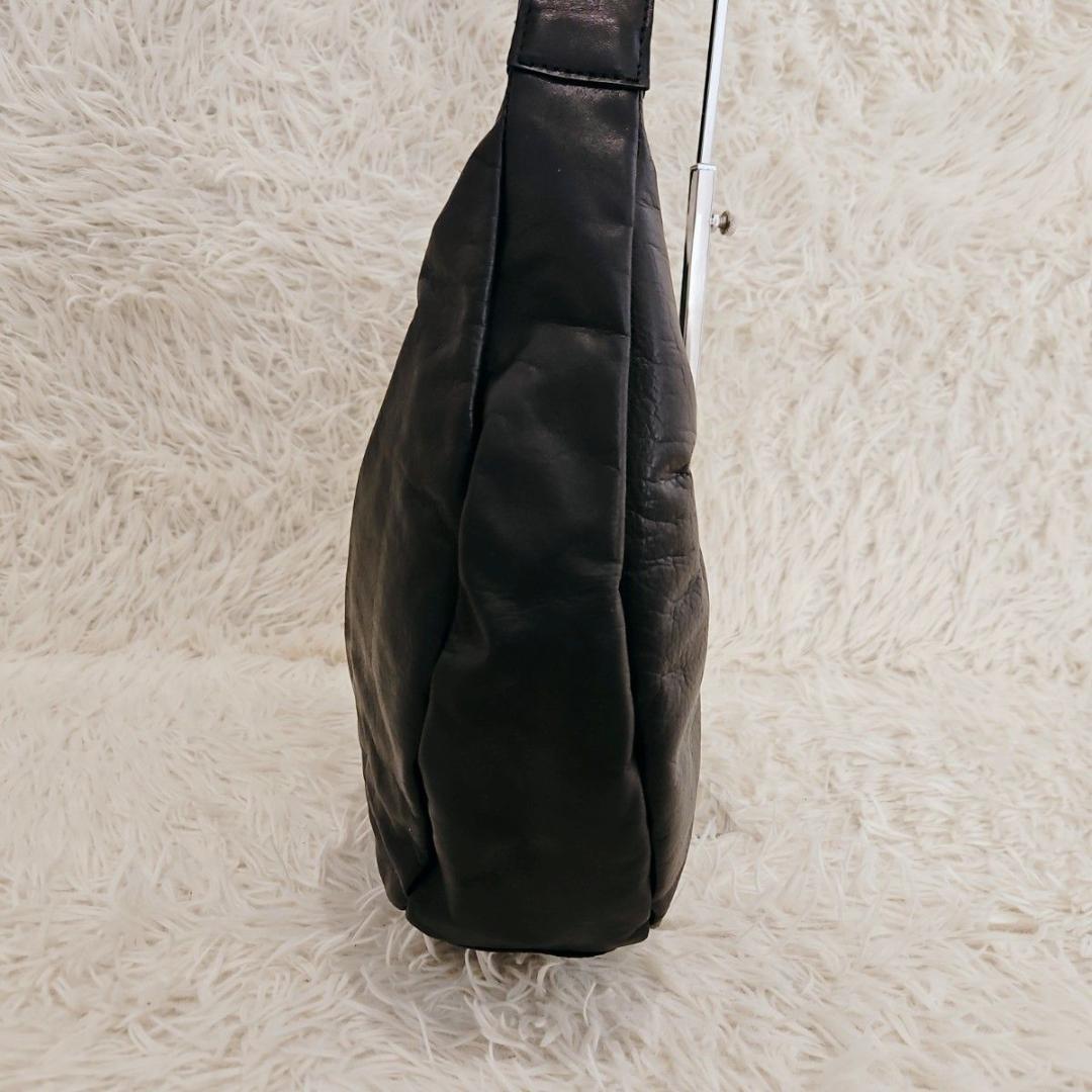 russet ラシット ソフトレザー ラウンド ビッグショルダ ーバッグ 肩掛け