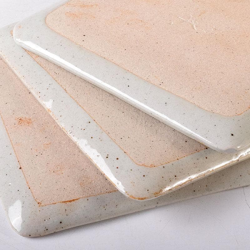 和食器　美濃焼　加藤幸兵衛陶窯　色絵　絵変銘々皿　5客　共箱　N　7598