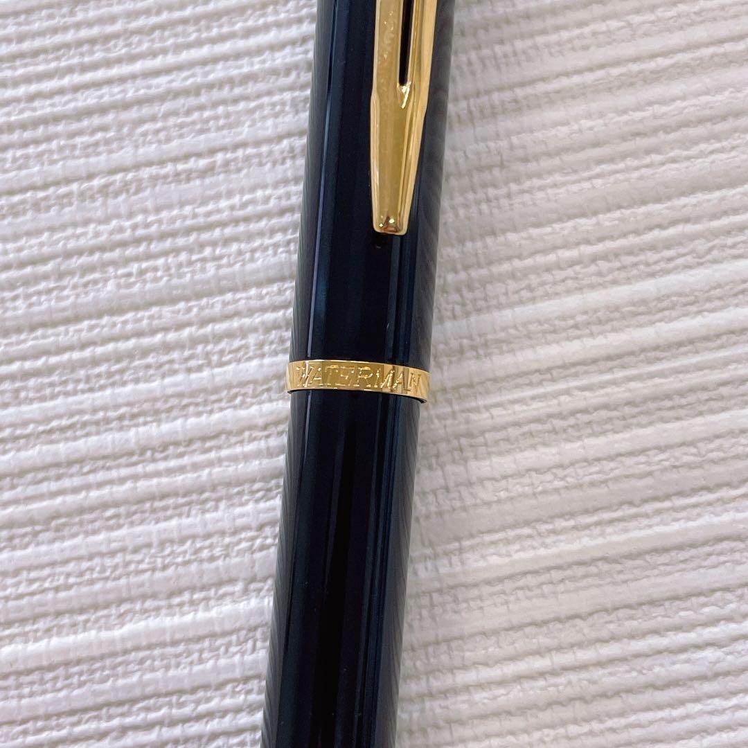 ウォーターマン ボールペン ブラック ゴールド☆023