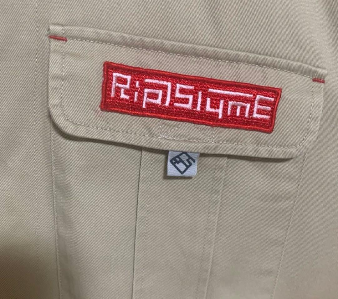 リップスライム RIP SLYME つなぎ ベージュ