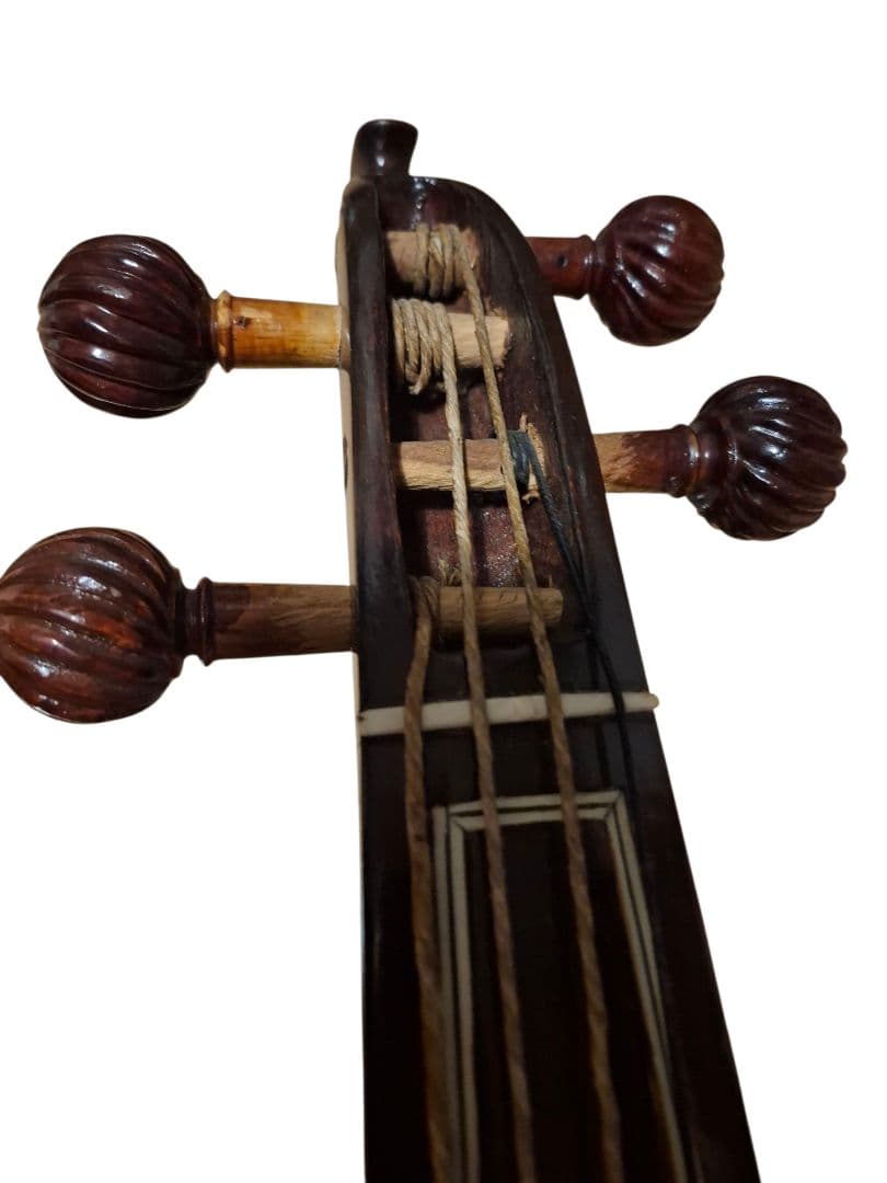 k*a様 民族楽器 ルバーブ 弦楽器 破れ汚れあり