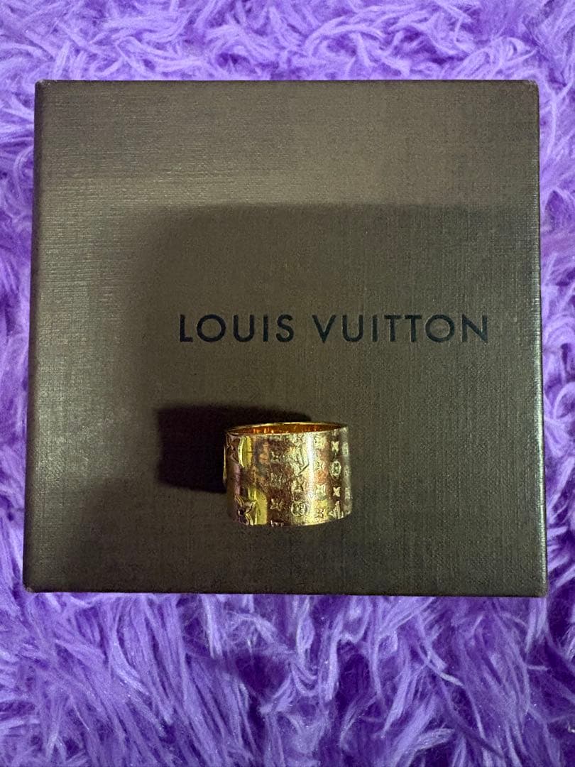 【希少品】LOUIS VUITTONルイ ヴィトン指輪リング12号★M68387