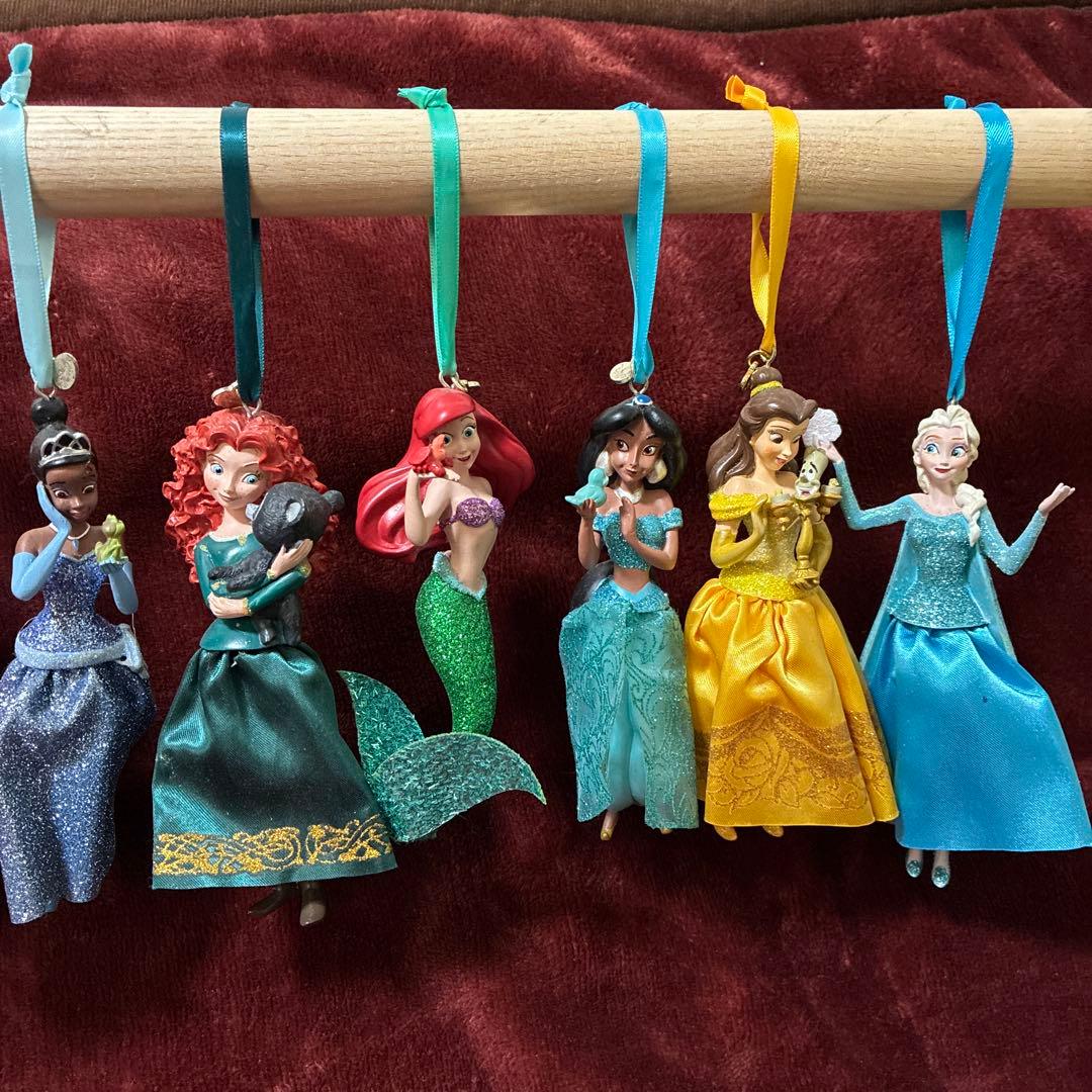 【貴重】ディズニープリンセス オーナメント　プリンセス15体＋野獣1体セット