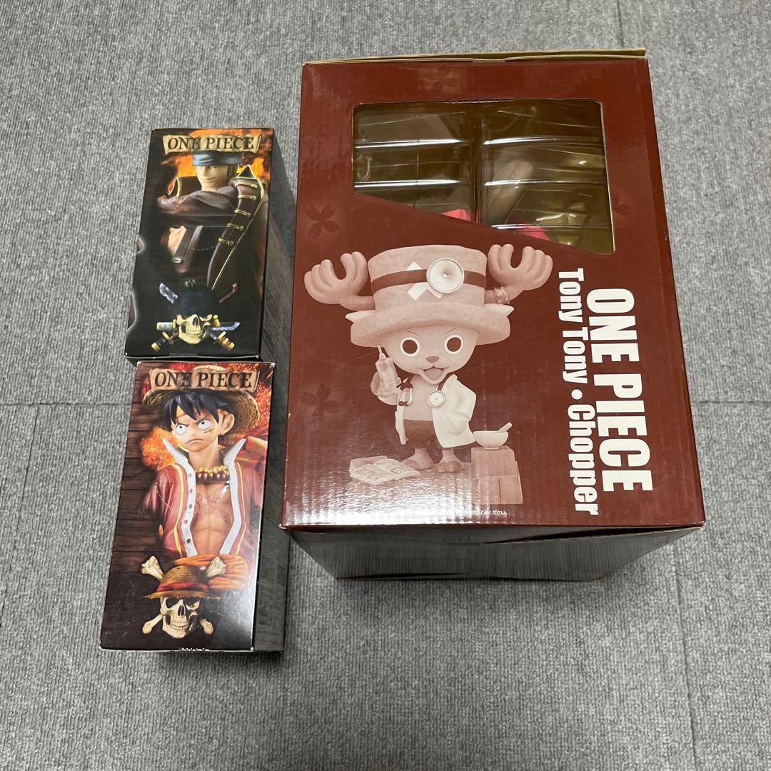 ワンピース　フィギュア3個セット　チョッパー　ジオラマ　フィルムz 新品未開封