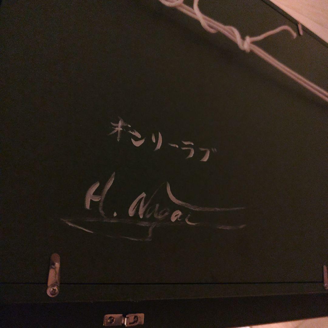 希少　永井弘子　風景画 油彩画 バラの花 ゴールドフレーム　サイン入り