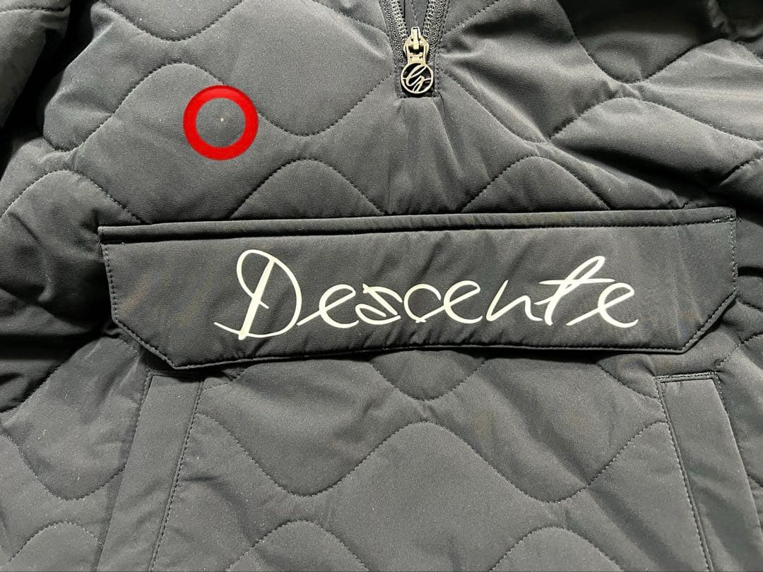 デサントゴルフ 中綿 プルオーバー