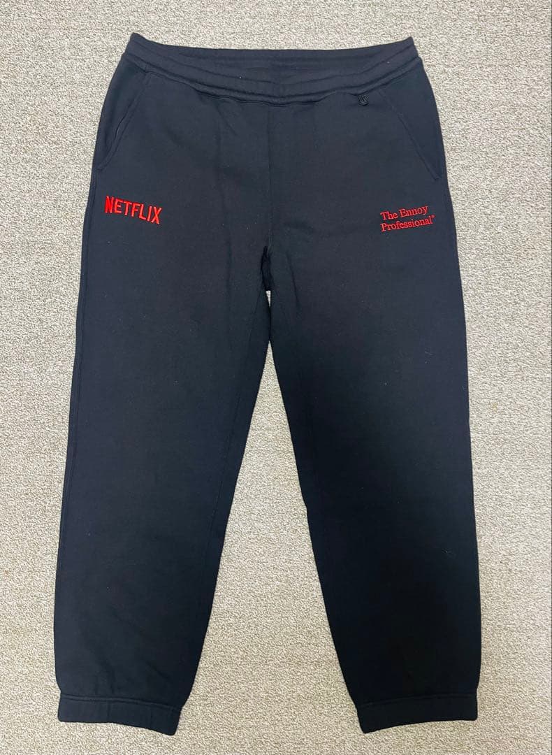 【美品】スタイリスト私物 ENNOY NETFLIX セットアップ（XL）