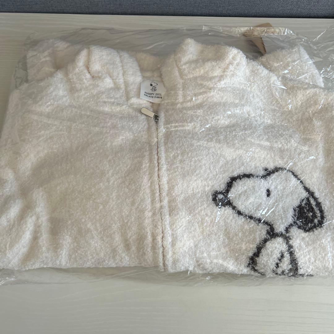 SNOOPY GELATO PIQUE ジャガードパーカ　スヌーピー　ジェラピケ