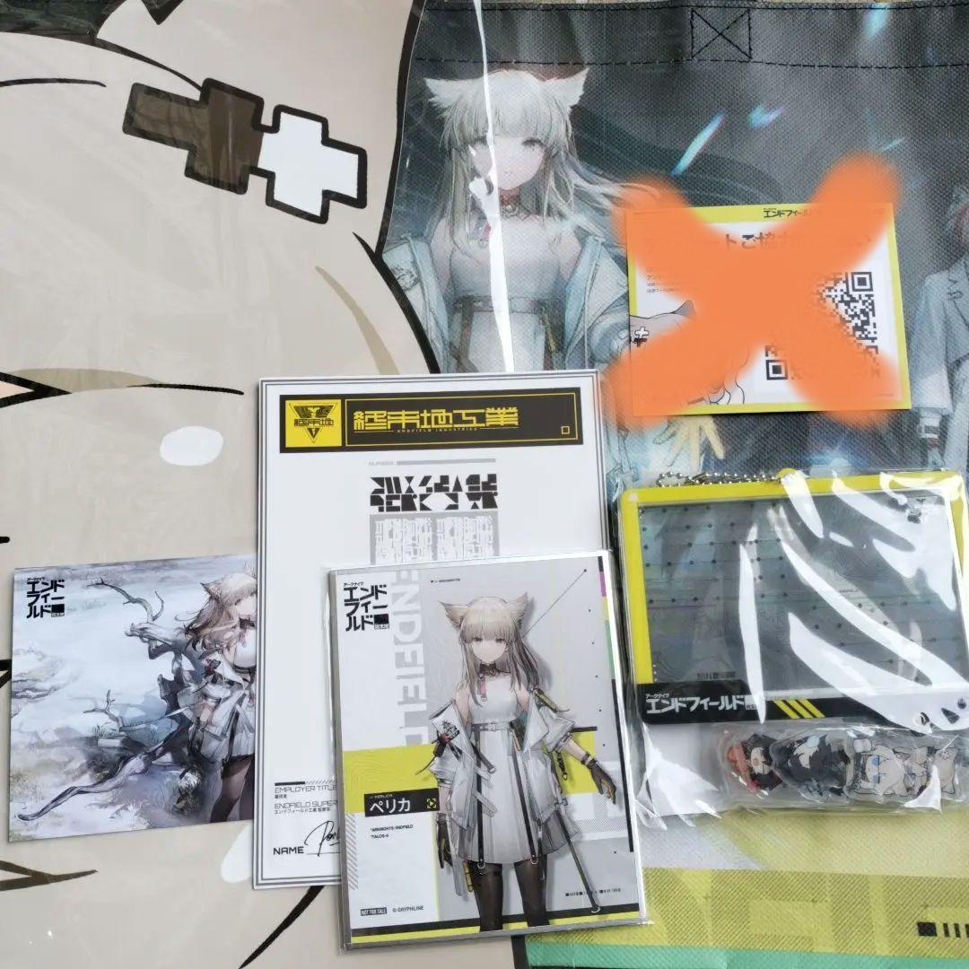 アークナイツ エンドフィールド 色紙 TGS2024東京ゲームショウ セット