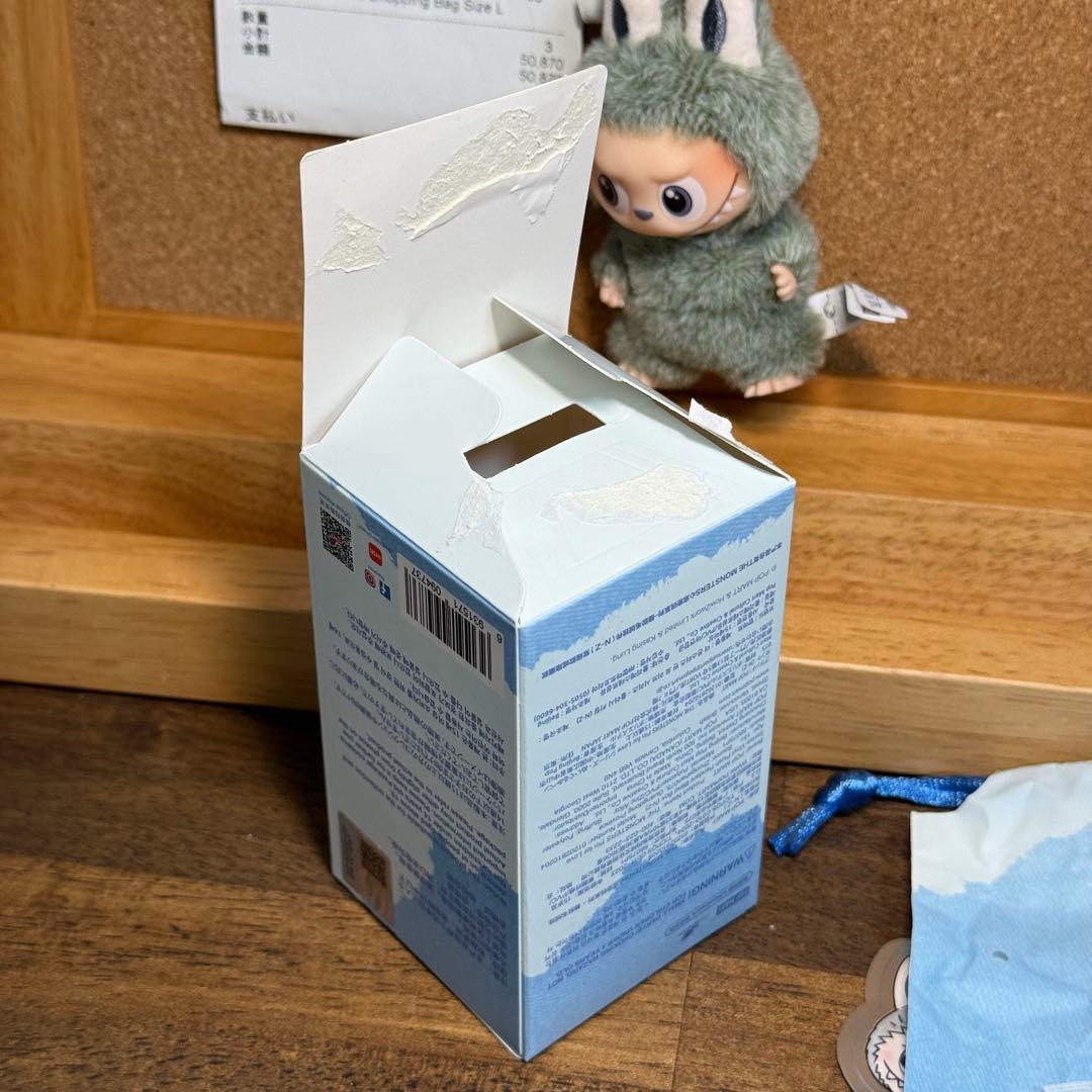 完全正規品 ラブブ ぬいぐるみペンダント （ ! ）シークレット 箱裏開け