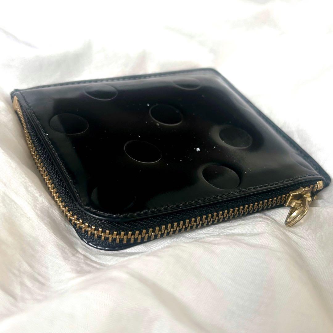 COMME des GARCONS コムデ ギャルソン ドット L字 ウォレット