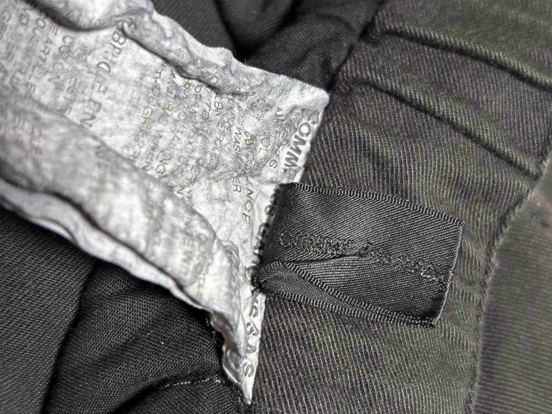 のりっち 様専用COMME des GARÇONS サルエルパンツ 製品染め - メルカリ