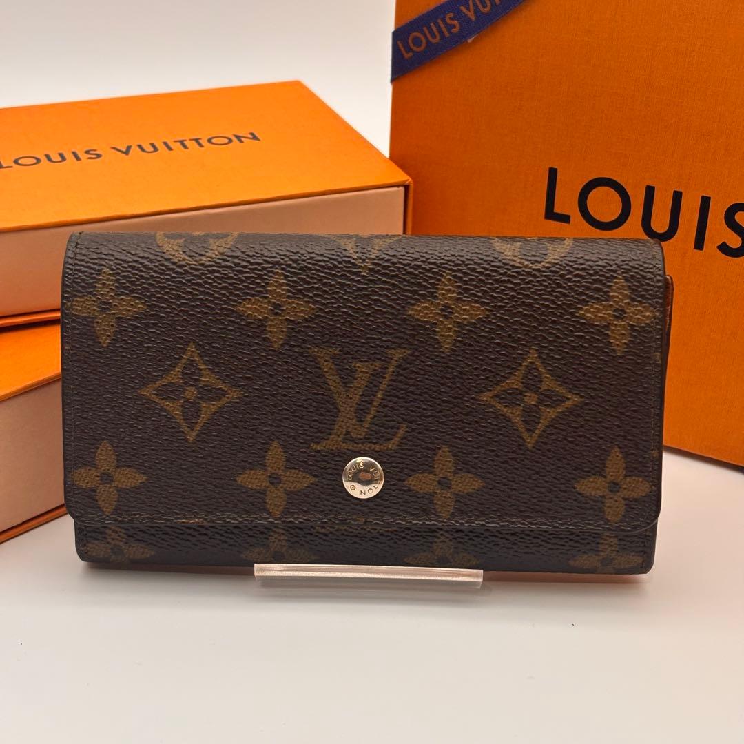 【鑑定済み】ルイヴィトン✨モノグラム✨ポルトモネジップ 二つ折り財布