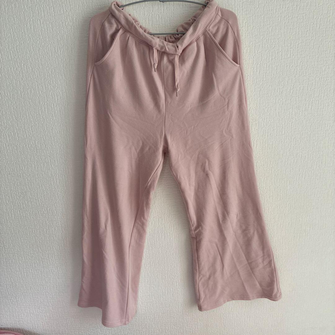 テンシャル　バクネ　上下セット　ピンク