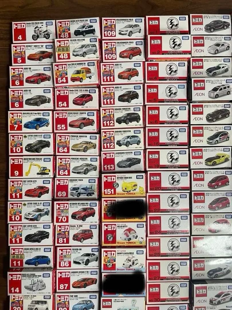 トミカ 201台！　絶版、廃盤、非売品含む！引退品！