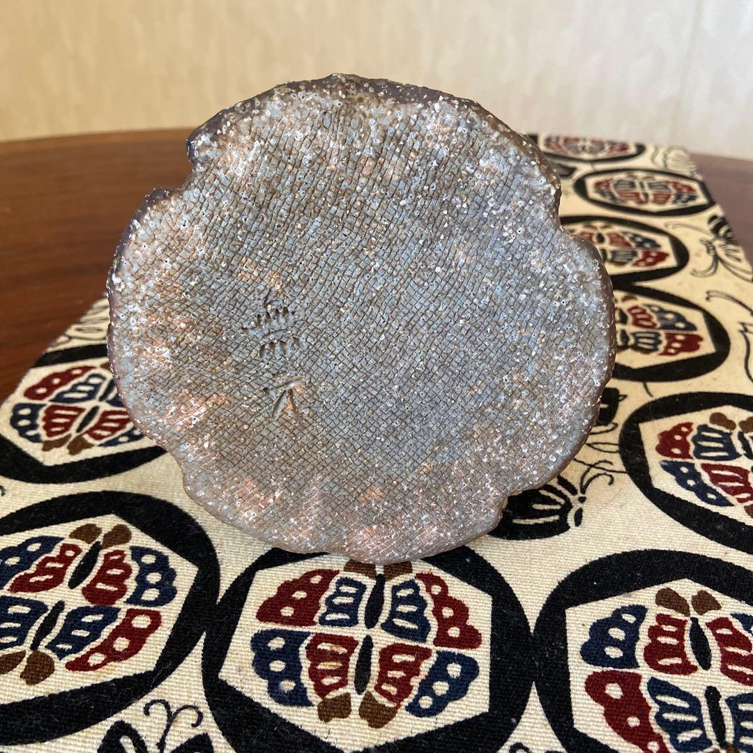 陶芸　作家者　萩焼　花器　箱付き　登窯　生花　華道　茶道