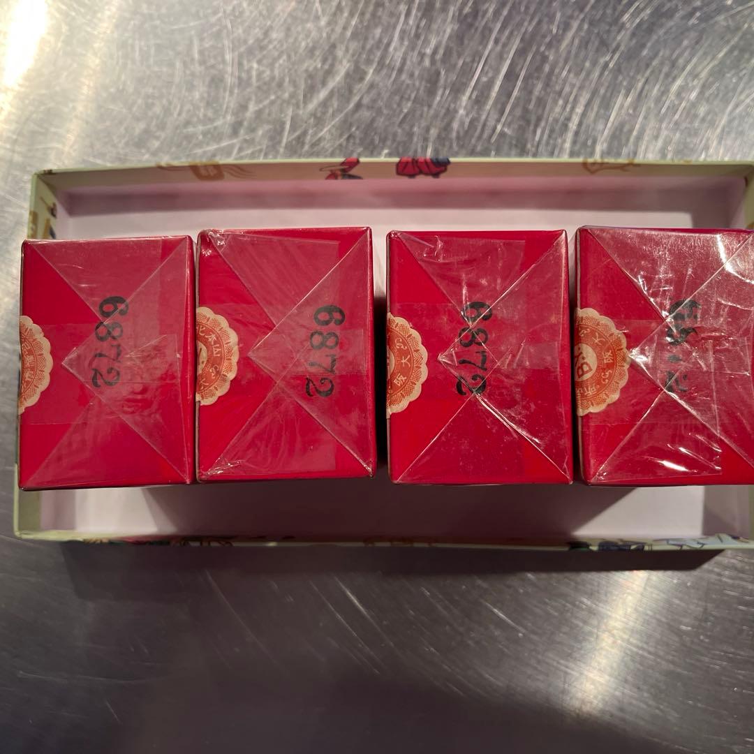 顔料日華朱赤口未開封四個セット