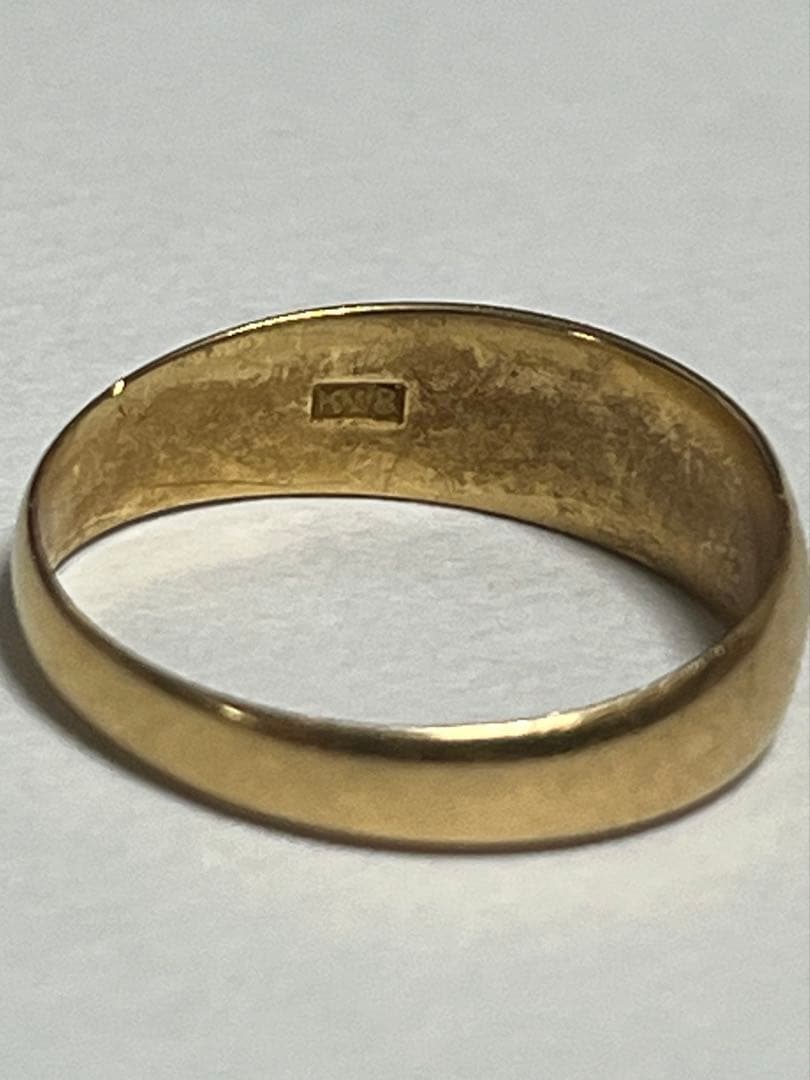 本物18金　リング