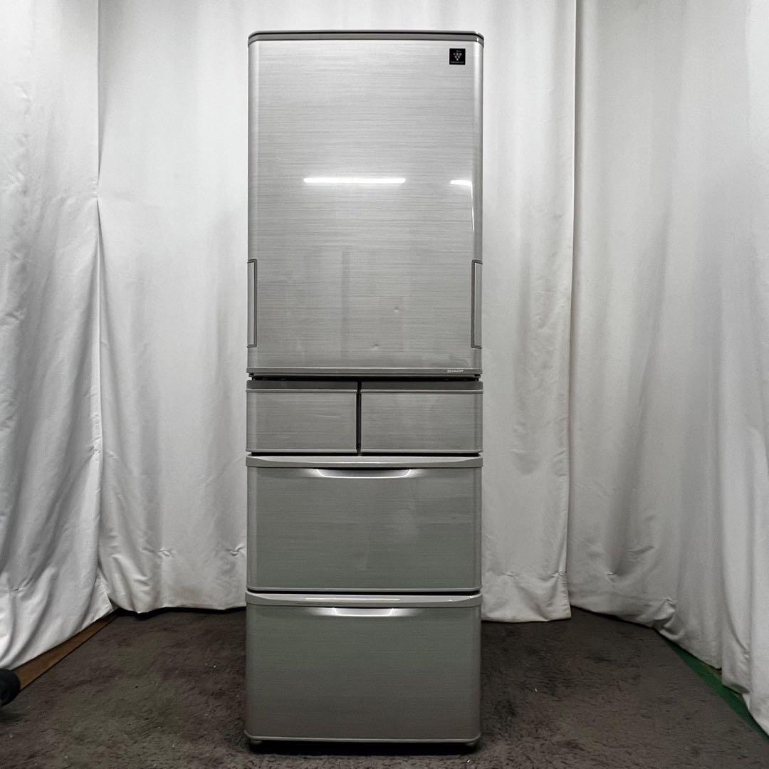 933　シャープ　冷蔵庫　400-450L　両開き　6ドア　安い　中古　設置無料