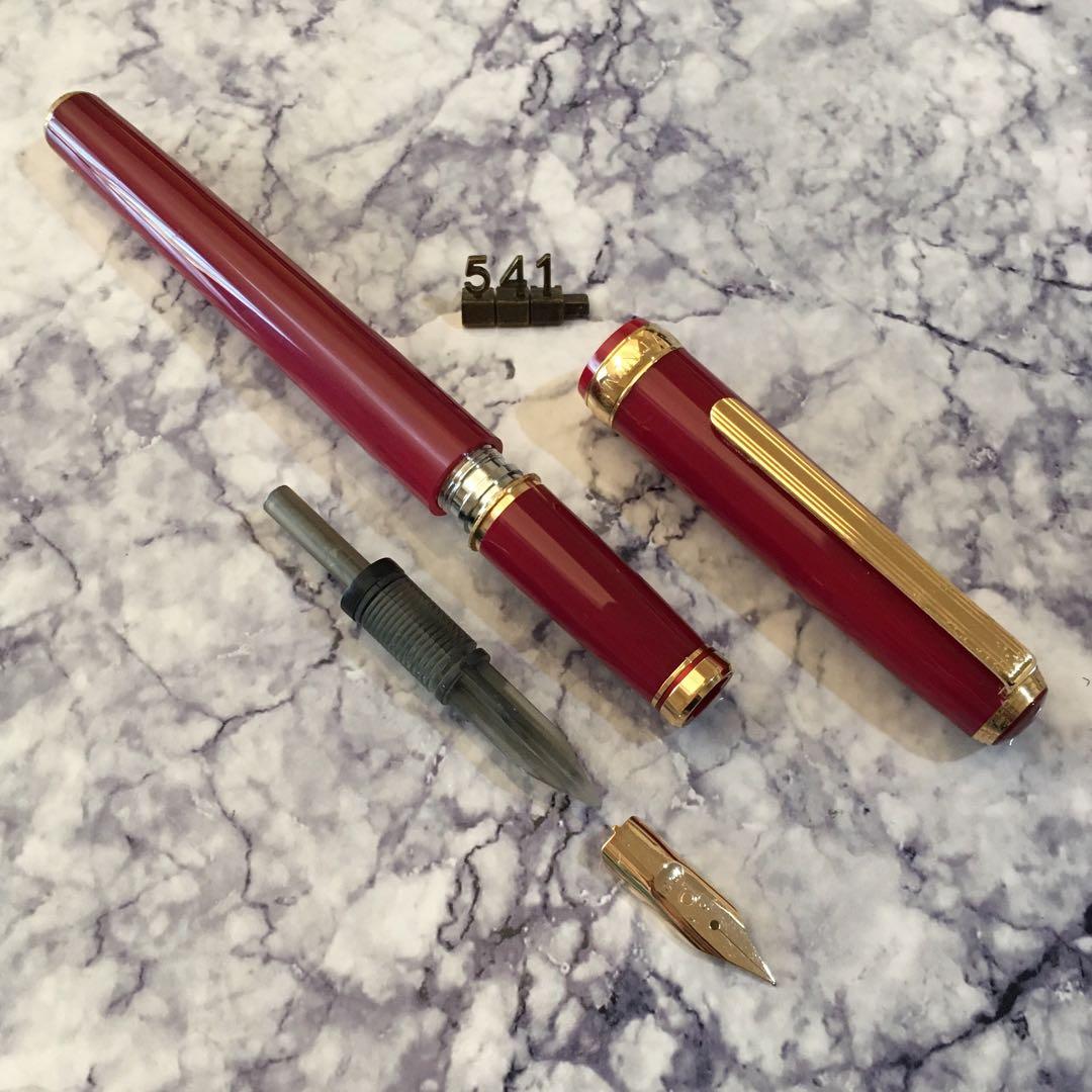541オーバーホール済み 金使用量最大級 PLATINUM 18k 万年筆 514