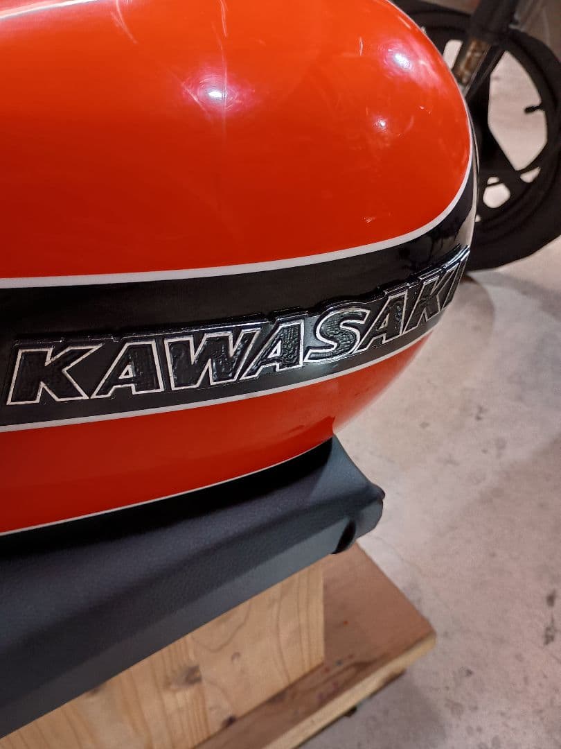 オリジナル車・バイク・自転車 - カワサキ W650 タンク W1カラー キャブ車