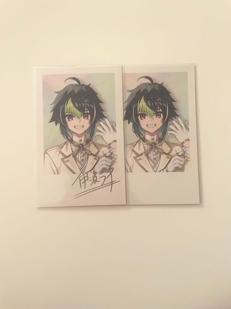 伊波ライ にじさんじ 6周年 ランダムチェキ風カード - メルカリ