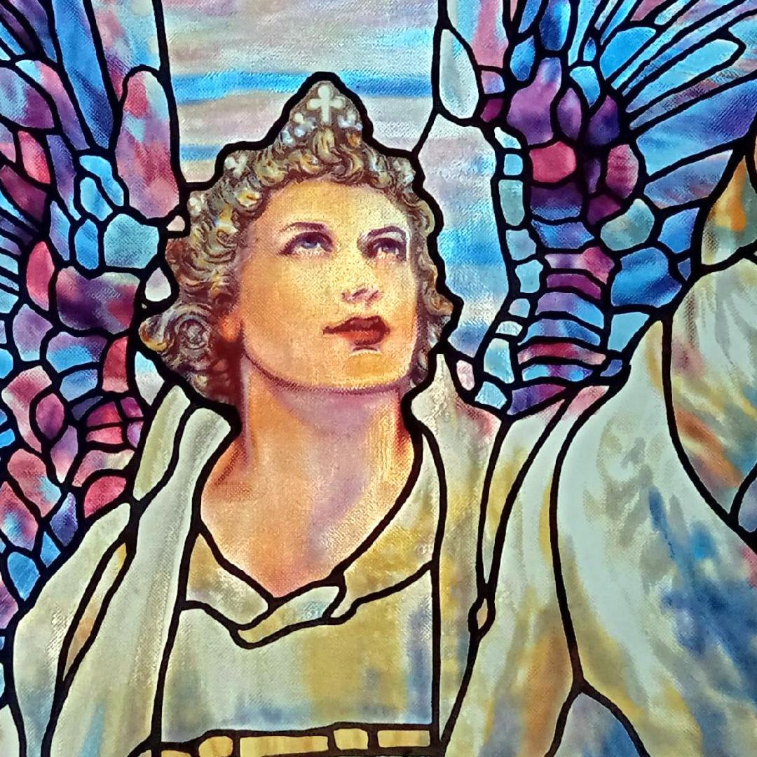 Angel of the Arts 天使 ステンドグラス グラスマスターズ