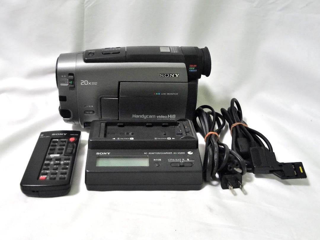 ゆう様用 希少！ ソニー CCD-TRV90 Hi8ビデオカメラ 動作品 C