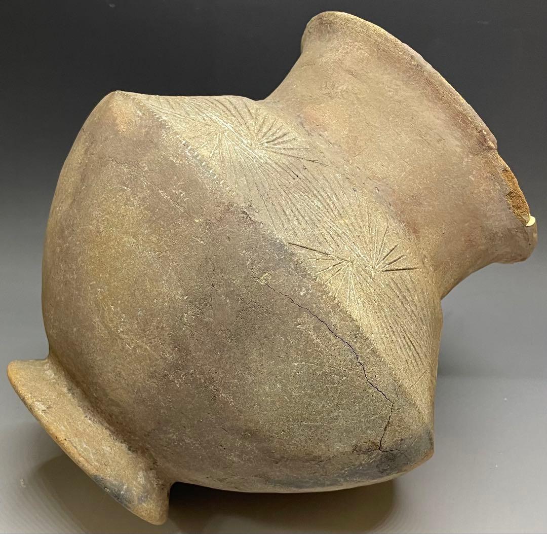 弥生時代 欠山式壺形土器 壺 出土 古墳 b 3937 - メルカリ