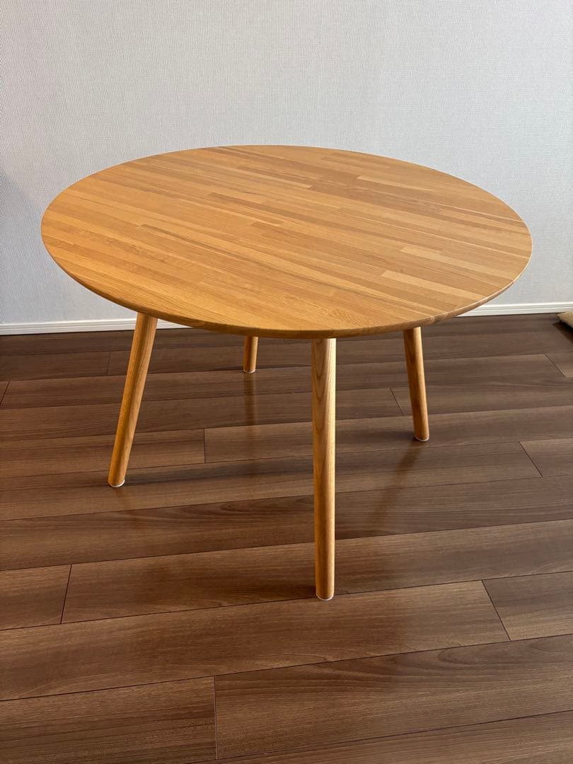 匠工芸 yamanami YT2 オーク材 円形 丸ダイニングテーブル