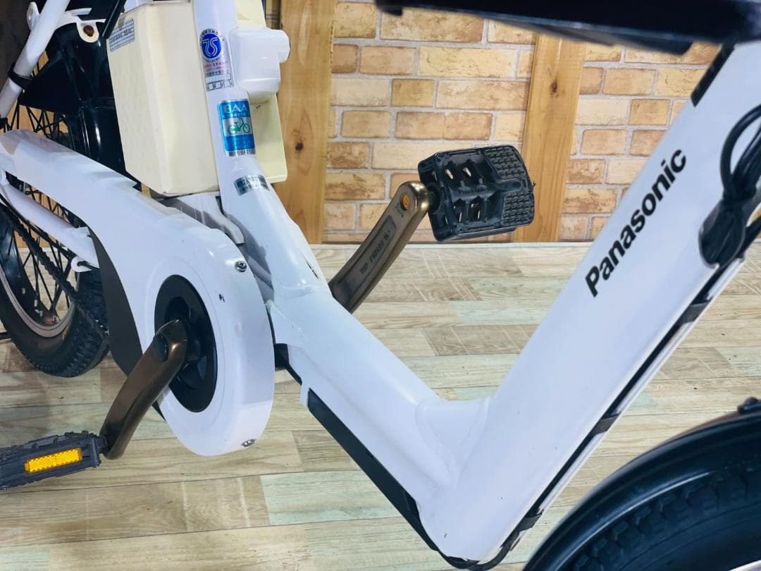 破格 ホワイト系 王様 ギュットアニーズ子供乗せ電動アシスト H2972