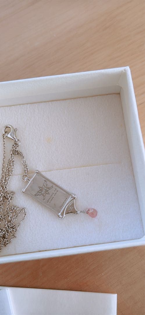 赤髪の白雪姫 白雪　シルバーネックレス